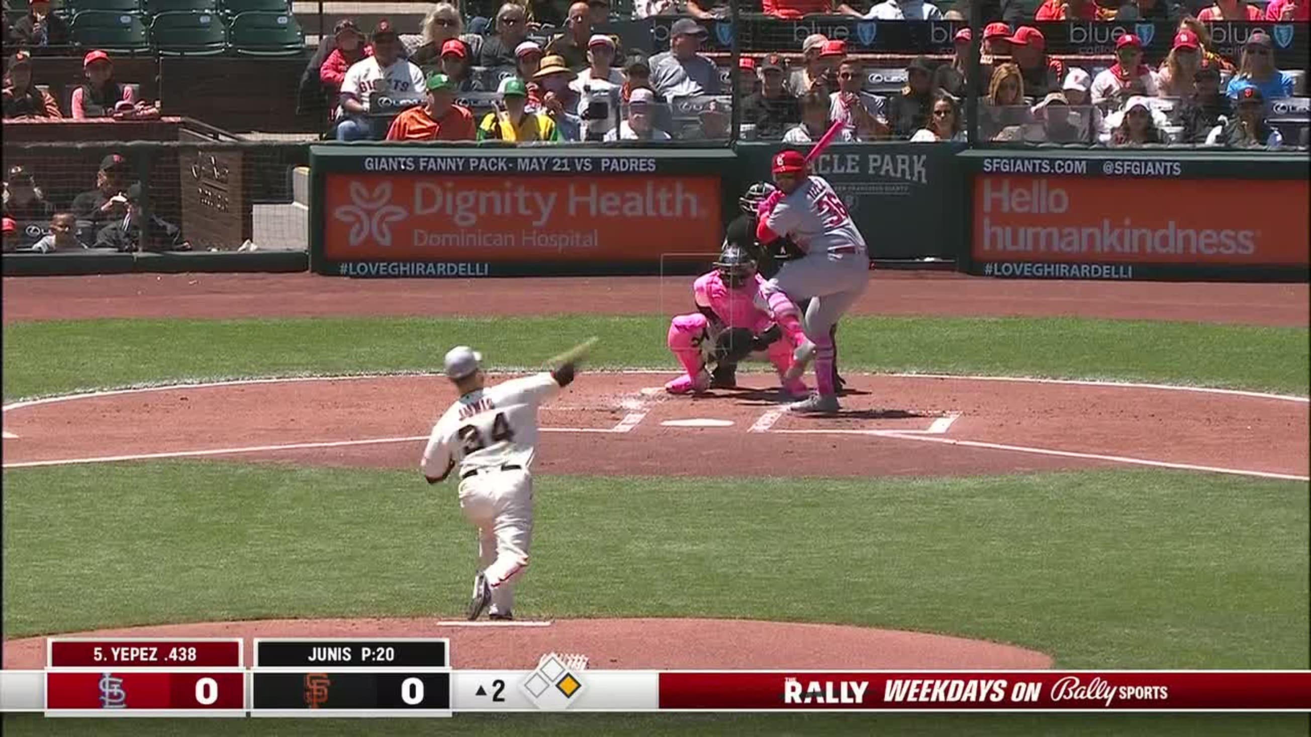 Yepez launches late tie-breaking HR in Game 1