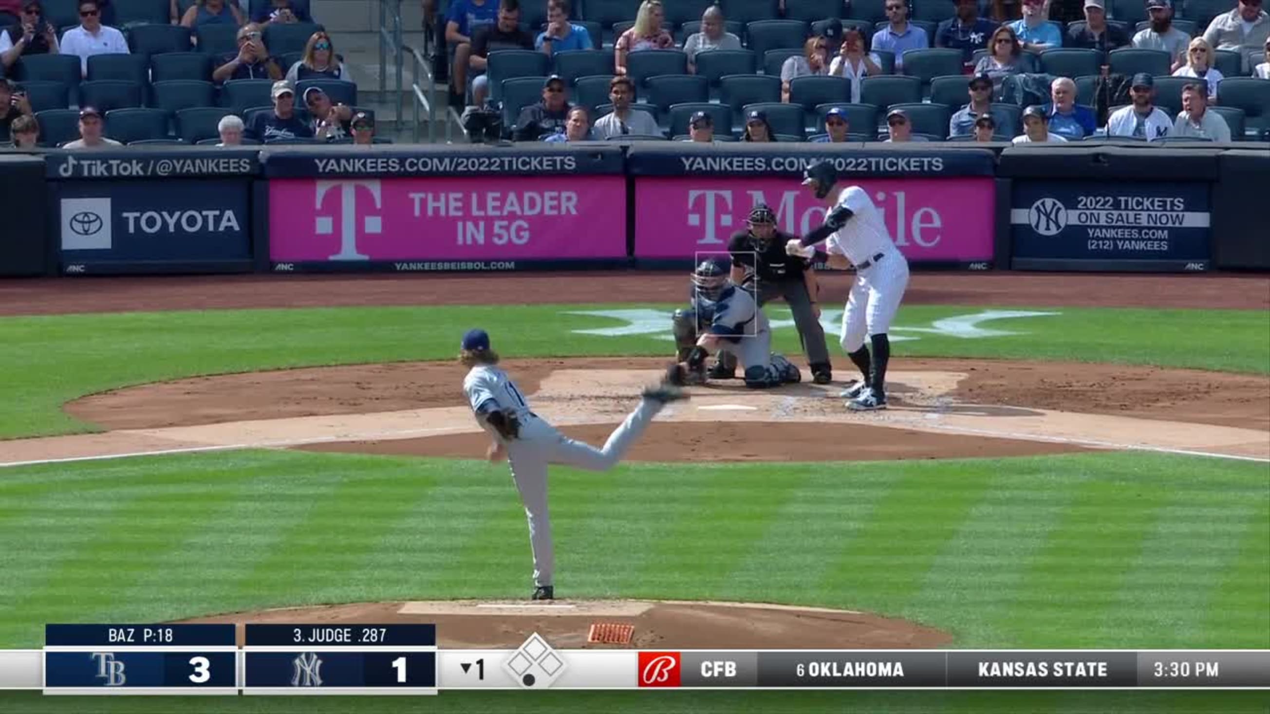 Shane Baz Ball To ron Judge 10 02 21 Mlb Com