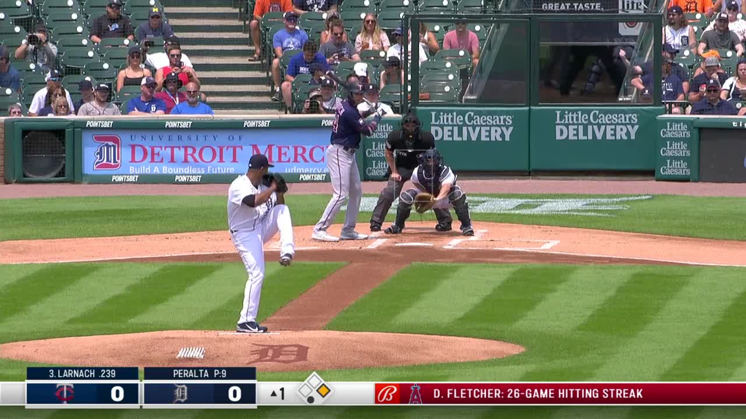 Wily Peralta Called Strike to Trevor Larnach | 07/18/2021 | Philadelphia  Phillies