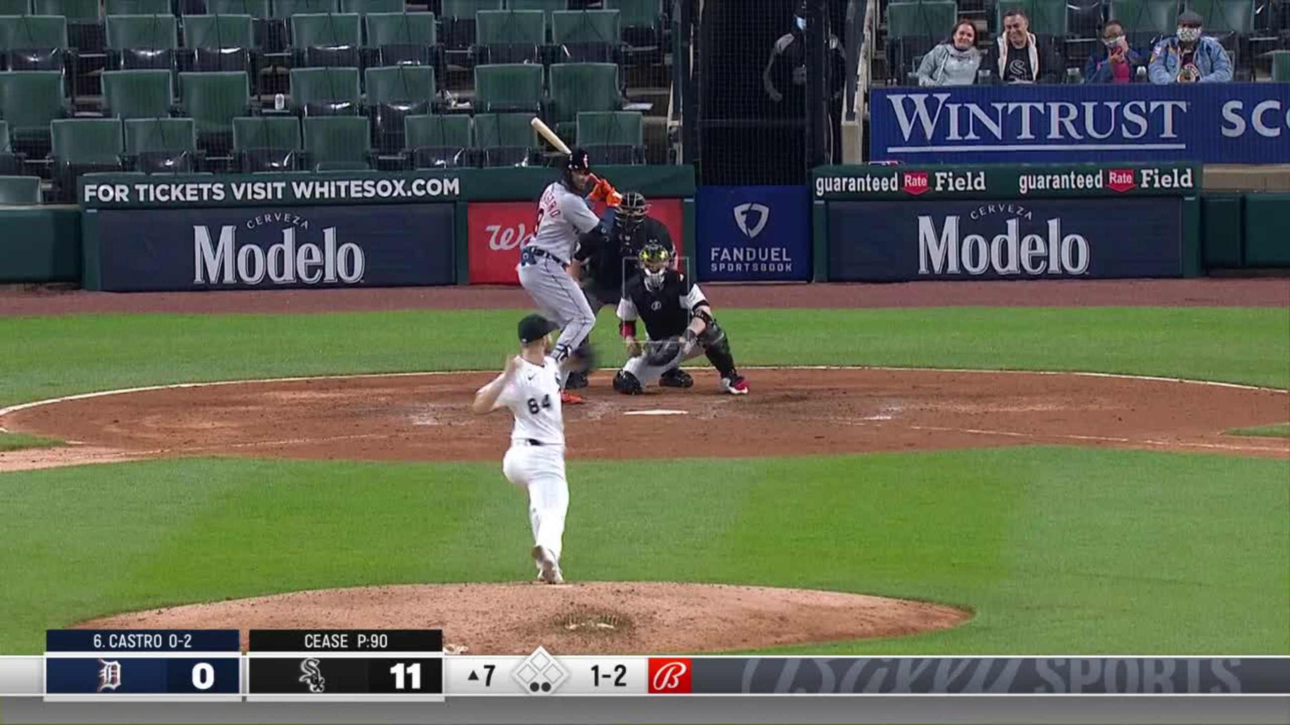 Dylan Cease completes a shutout, 04/29/2021