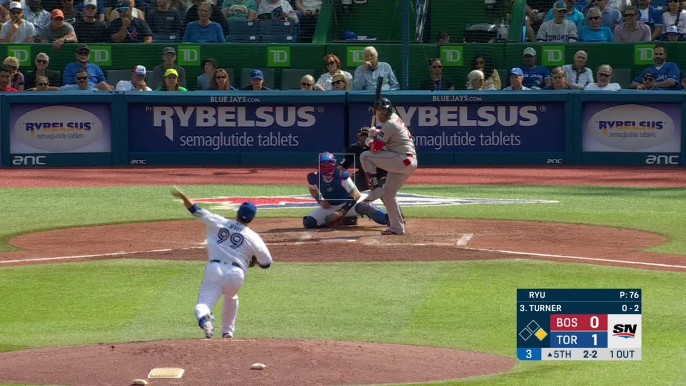 Toronto, Canada. 17th Sep, 2023. Toronto Blue Jays starting pitcher Hyun  Jin Ryu (99) works against the Boston Red Sox during first inning American  League MLB baseball action in Toronto, Sunday, Sept.