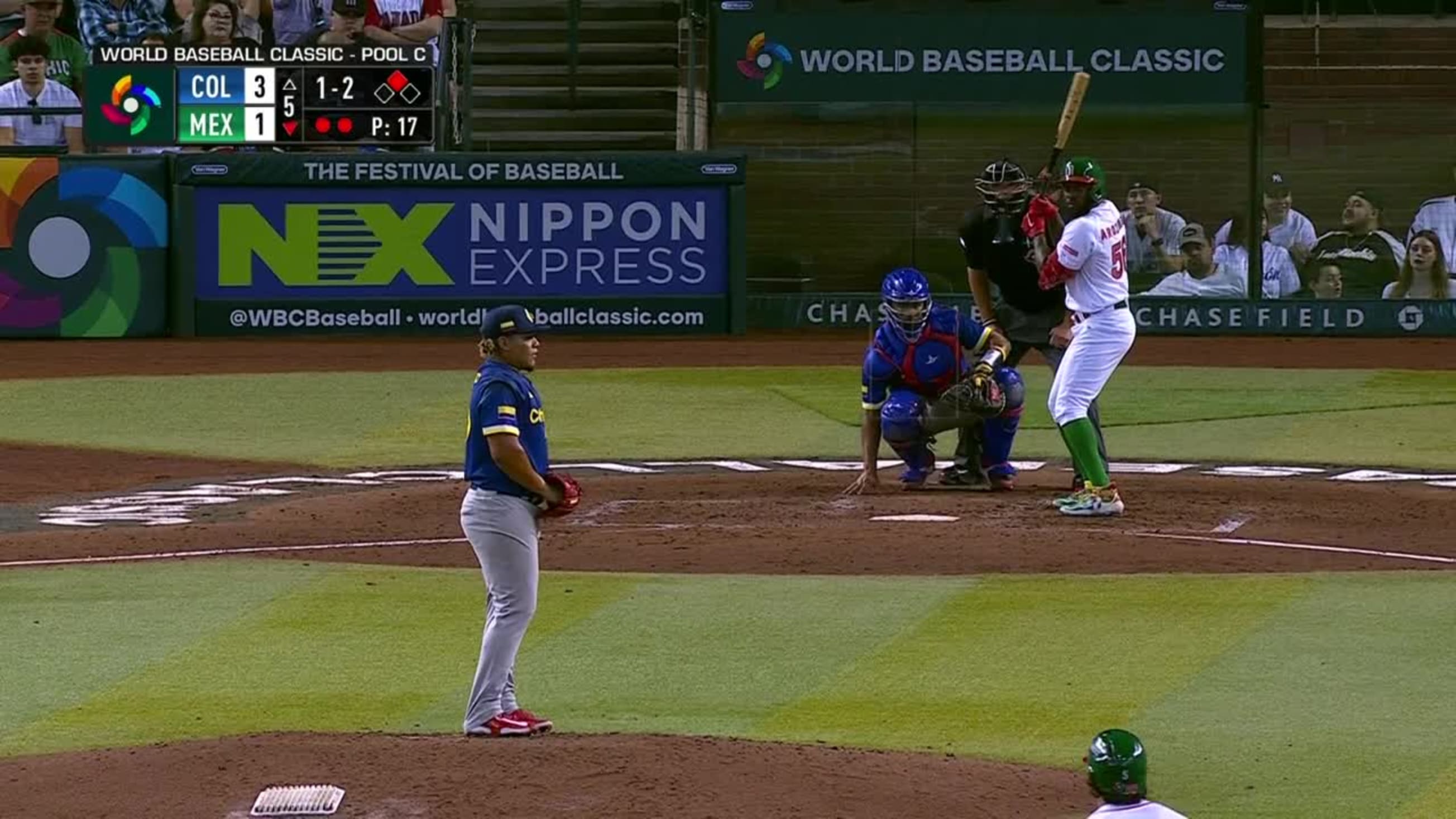 Homerun de Randy Arozarena, Colombia 3 - 3 México, #WBCenFOX