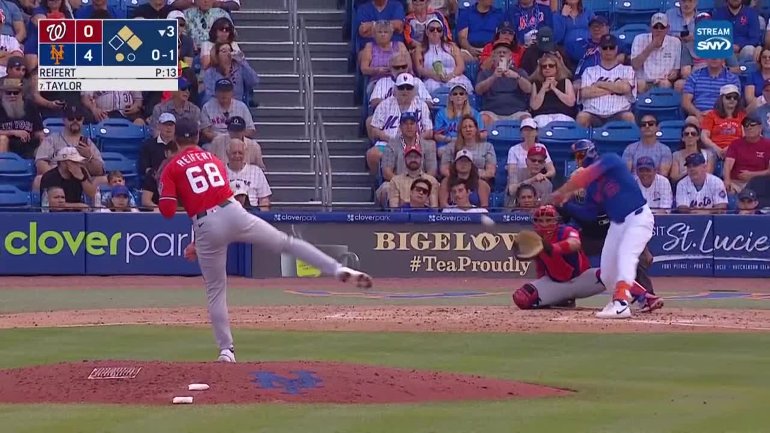 Tyrone Taylor's RBI single to center | 02/28/2025 | New York