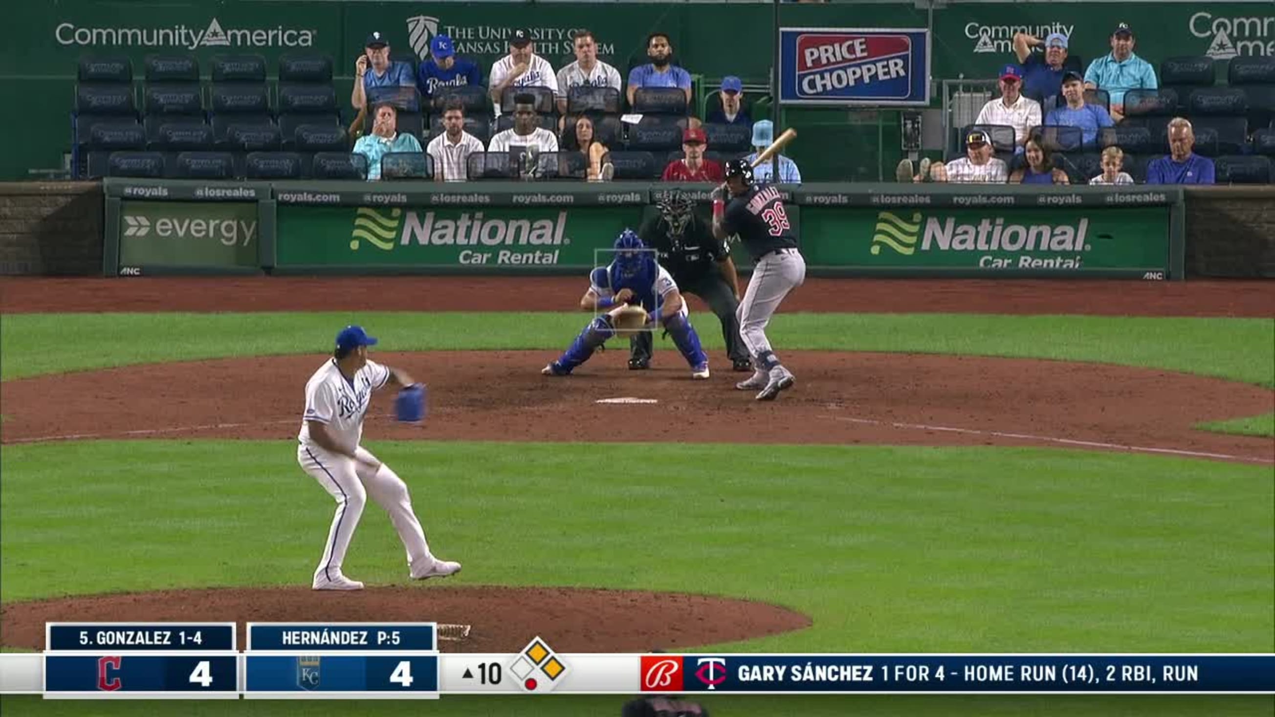 Oscar Gonzalez hits for the cycle, 06/25/2023