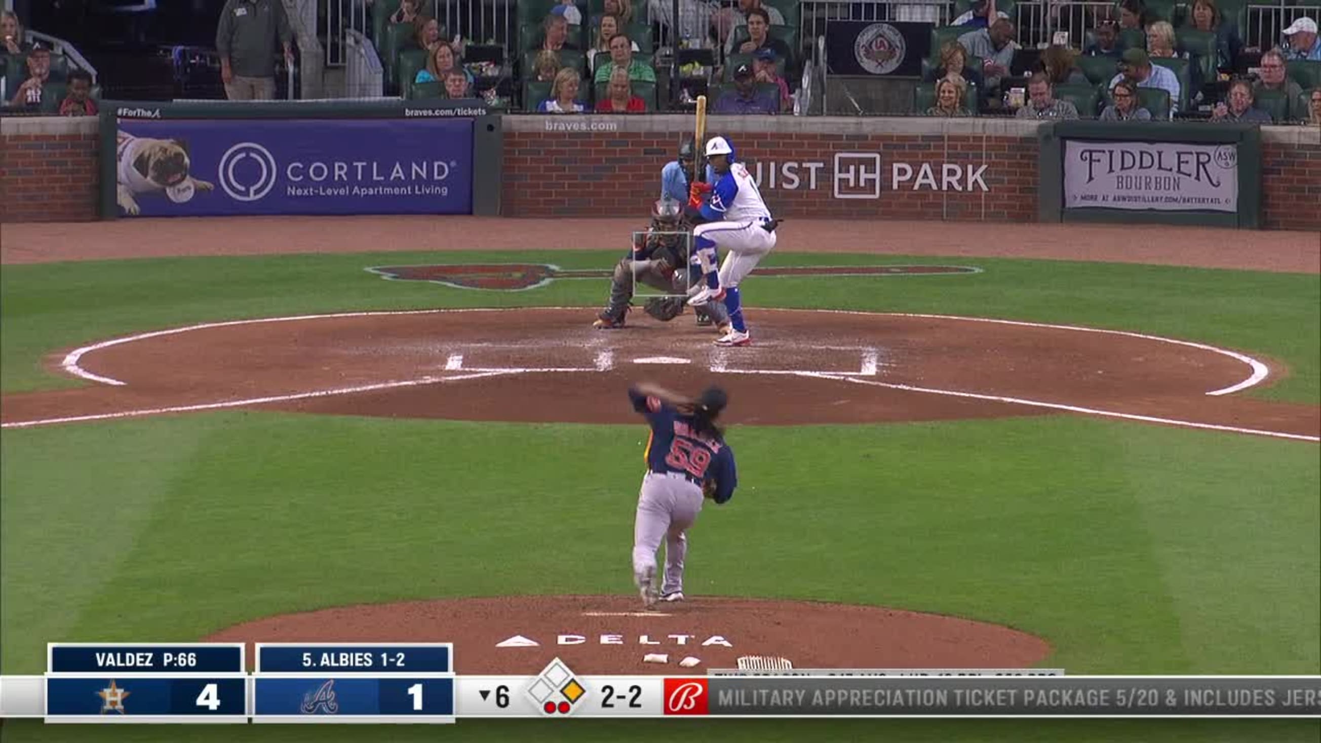 Ozzie Albies' 1st homer of '22, 04/12/2022