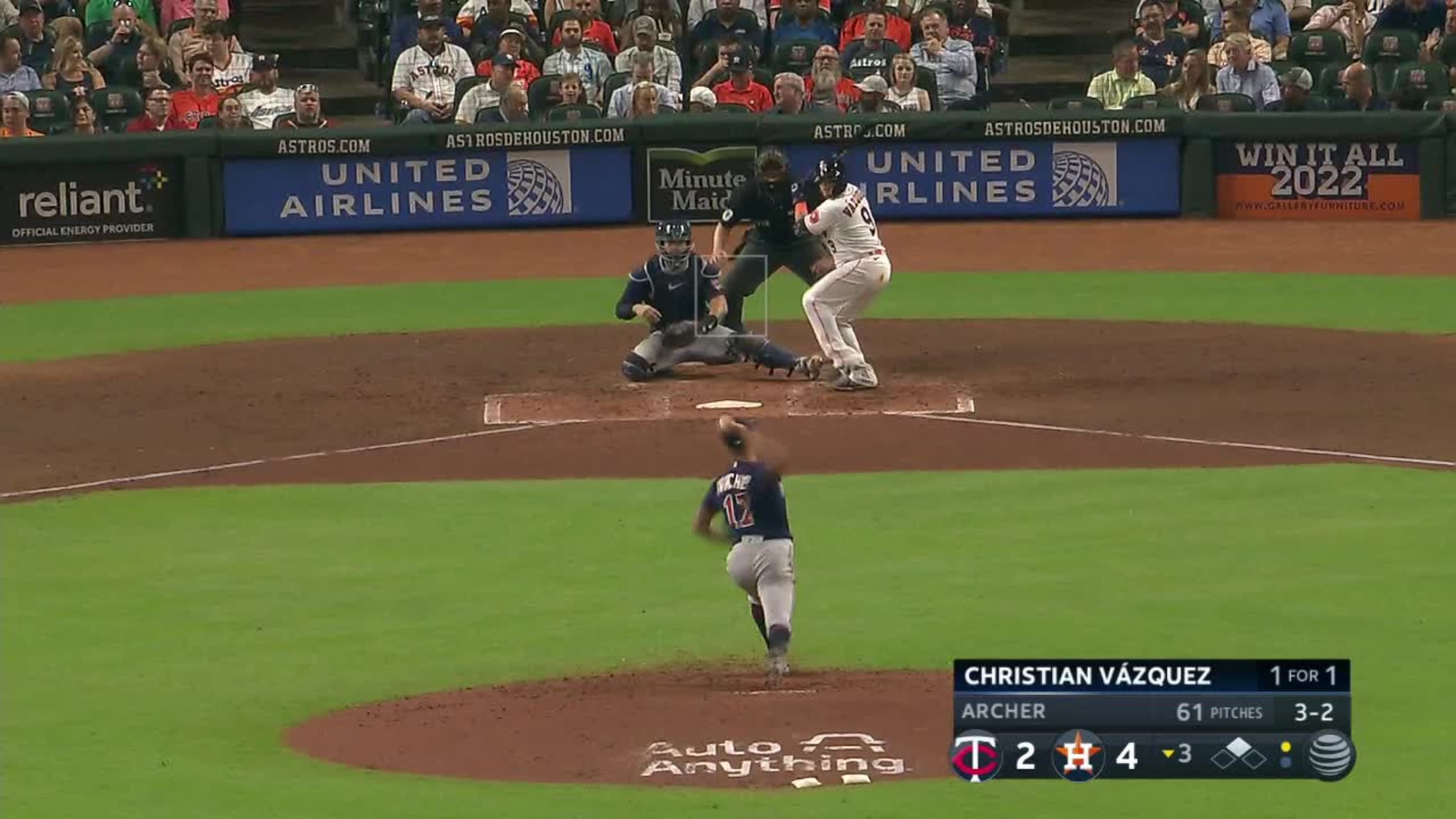 Christian Vázquez's RBI single, 11/05/2022