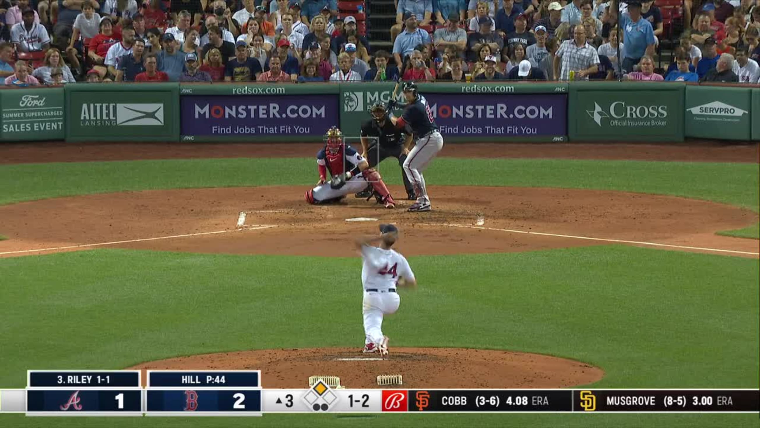 Austin Riley's 30th home run, 09/21/2021