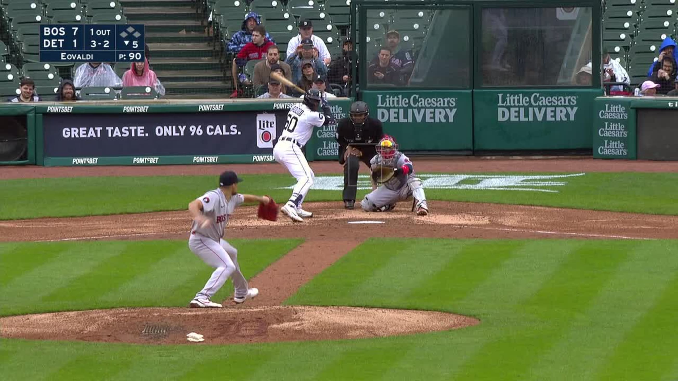 Detroit's Baddoo homers on first pitch of first MLB at-bat – KTSM