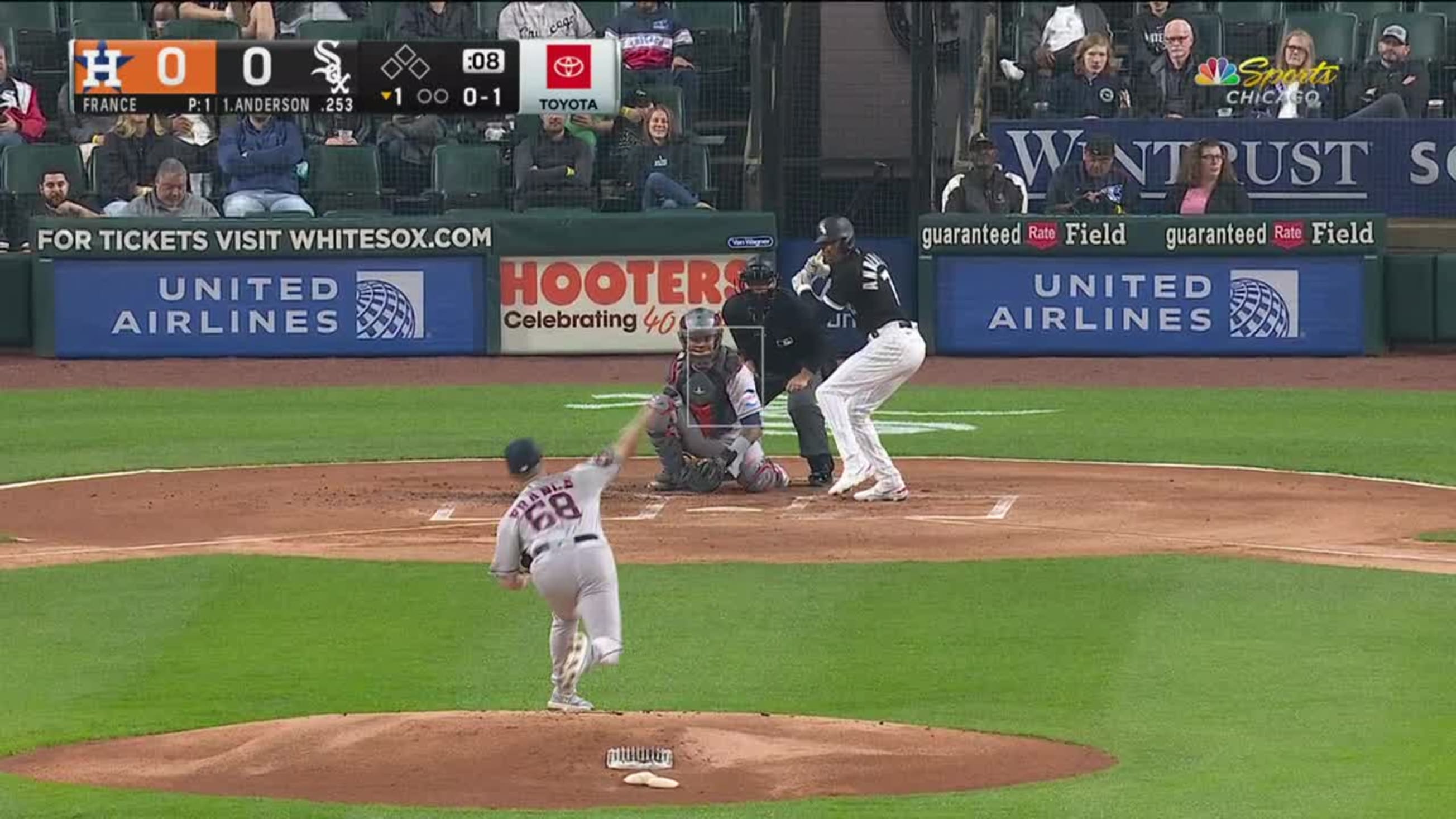 Jose Abreu puts away Tim Anderson, 05/12/2023