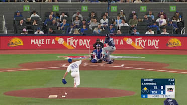 Chris Bassitt Swinging Strike to Junior Caminero