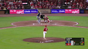 Brock Burke Ball to Jake Bauers