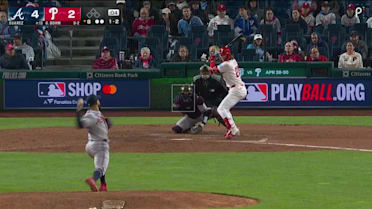 Alec Bohm grounds out, shortstop Mauricio Dubón to first baseman Matt Olson.