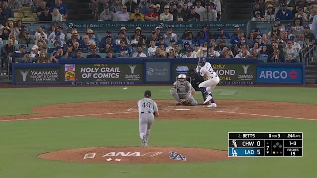 Mookie Betts' solo homer (10) | 07/03/2025 | MLB Japan