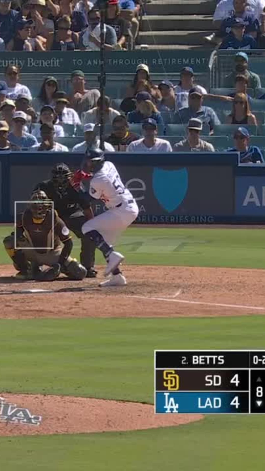 ムーキー・ベッツ、現役唯一のWS4度制覇