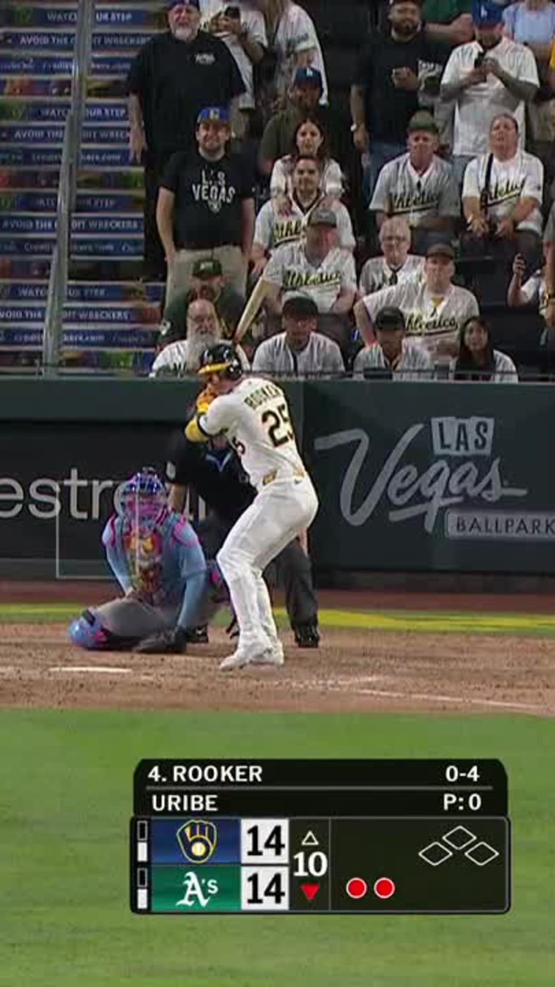 Brent Rooker makes All-Star case in Athletics' sweep vs. Angels