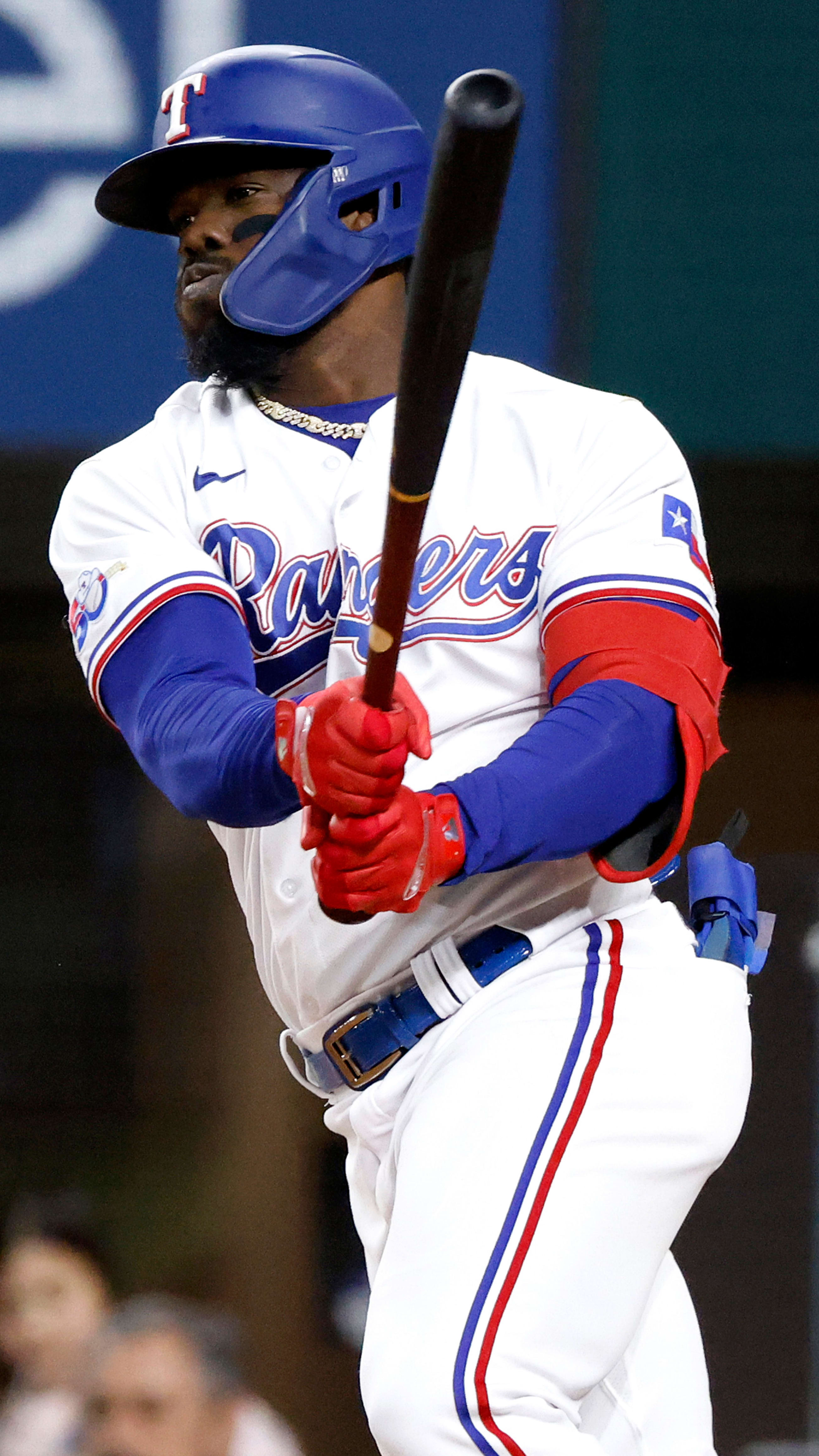 Adolis García working on new swing for 2025 season