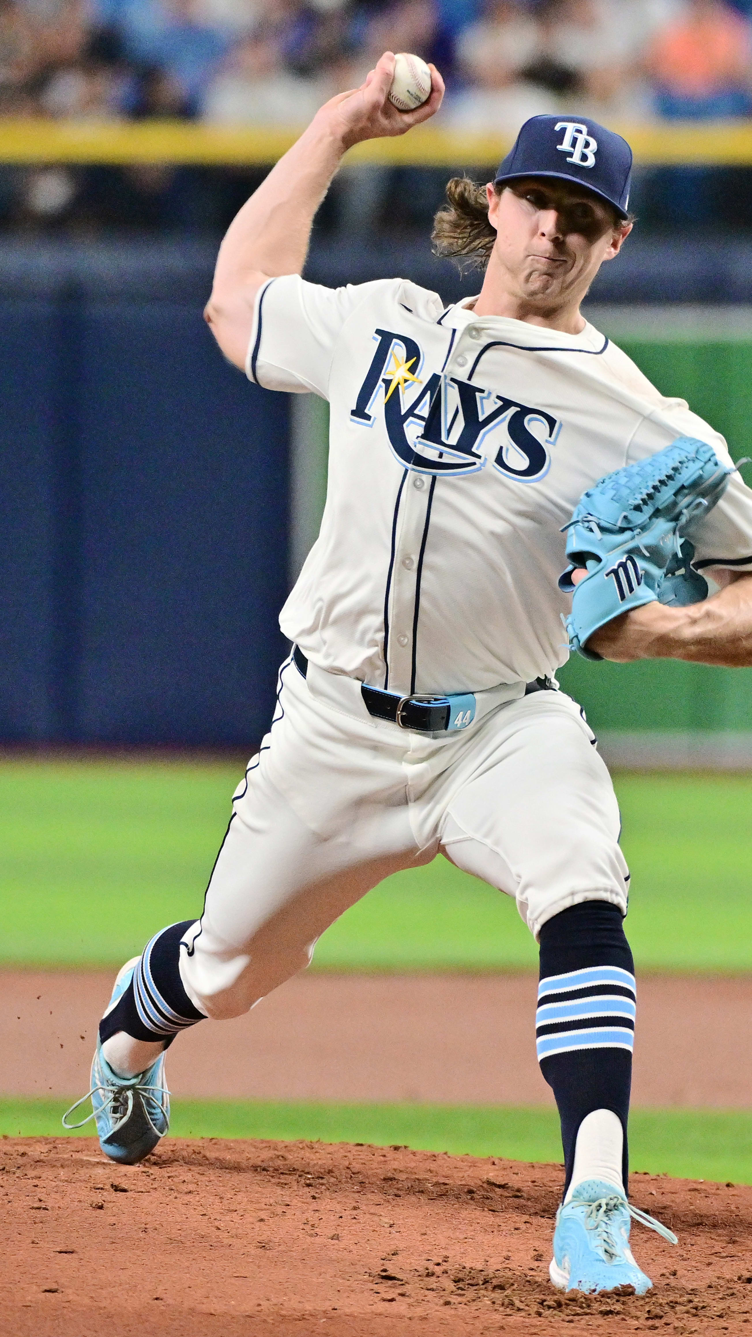 Ryan Pepiot pitches 6 scoreless innings as Rays beat Brewers