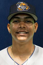 Tampa Tarpons pitcher Yorlin Calderon (2) during an MiLB Florida