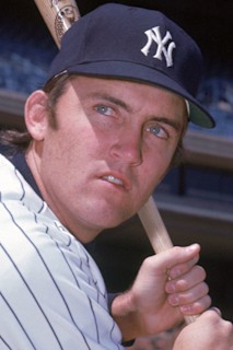 New York Yankees Graig Nettles(9) in action during a game from