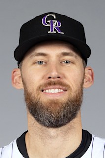 Colorado Rockies relief pitcher Daniel Bard left fielder Connor