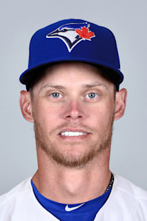 14 MAR 2015: Justin Smoak of the Blue Jays during the spring training game  between the New York Yankees and the Toronto Blue Jays at Florida Auto  Exchange Stadium in Dunedin, Florida. (