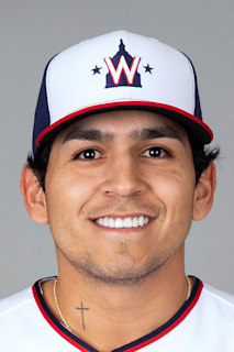 This is a 2022 photo of Seth Romero of the Washington Nationals