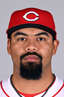 This is a 2022 photo of Tony Santillan of the Cincinnati Reds