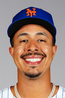 This is a 2022 photo of Mark Vientos of the New York Mets baseball team.  This image reflects the New York Mets active roster Wednesday, March 16,  2022, in Port St. Lucie