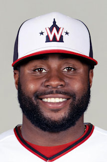 Mississippi Braves Trey Harris (22) leads off during a Southern