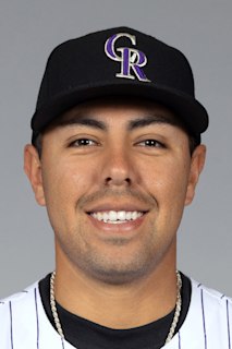 Colorado Rockies' Alan Trejo plays during a baseball game