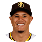 This is a 2023 photo of Fernando Tatis Jr. of the San Diego Padres baseball  team. This image reflects the San Diego Padres active roster as of  Thursday, Feb. 24, 2023, when