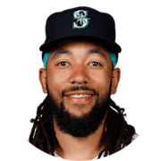 Men's Teoscar Hernandez Seattle Mariners Roster Name & Number T