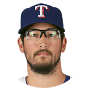 This is a 2023 photo of Nathaniel Lowe of the Texas Rangers baseball team.  This image reflects the Texas Rangers active roster as of Tuesday, Feb. 21,  2023, when this image was