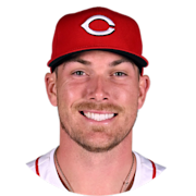 This is a 2023 photo of catcher Tyler Stephenson of the Cincinnati Reds  baseball team. This image reflects the Reds active roster as of Tuesday,  Feb. 21, 2023, when this image was