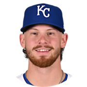 This is a 2023 photo of Nate Eaton of the Kansas City Royals baseball team.  This image reflects the Kansas City Royals active roster as of Wednesday,  Feb. 22, 2023, when this