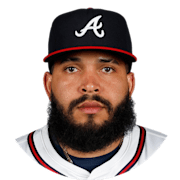 This is a 2021 photo of Austin Riley of the Atlanta Braves baseball team.  This image reflects the Atlanta Braves active roster as of Friday, Feb. 26,  2021 when this image was