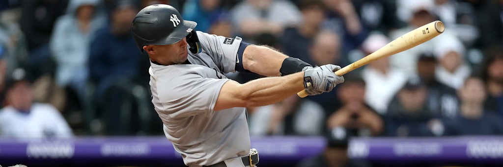 Paul Goldschmidt Yankees first baseman platoon analytics declining production 2026