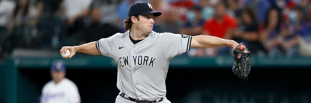 Gerrit Cole Opening Day 2026 all 11 matchups pitching stats trends data