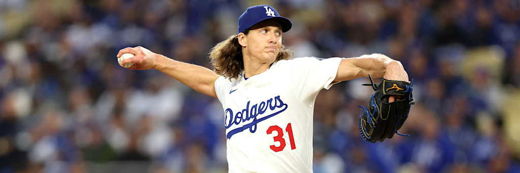Tyler Glasnow Dodgers pitching action April 4 2026 Daily Hammer