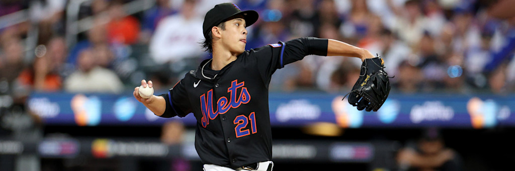 Jonah Tong of the New York Mets