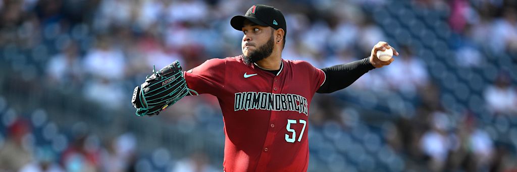 Eduardo Rodriguez pitching for the Arizona Diamondbacks