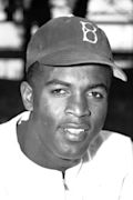 Headshot of Jackie Robinson