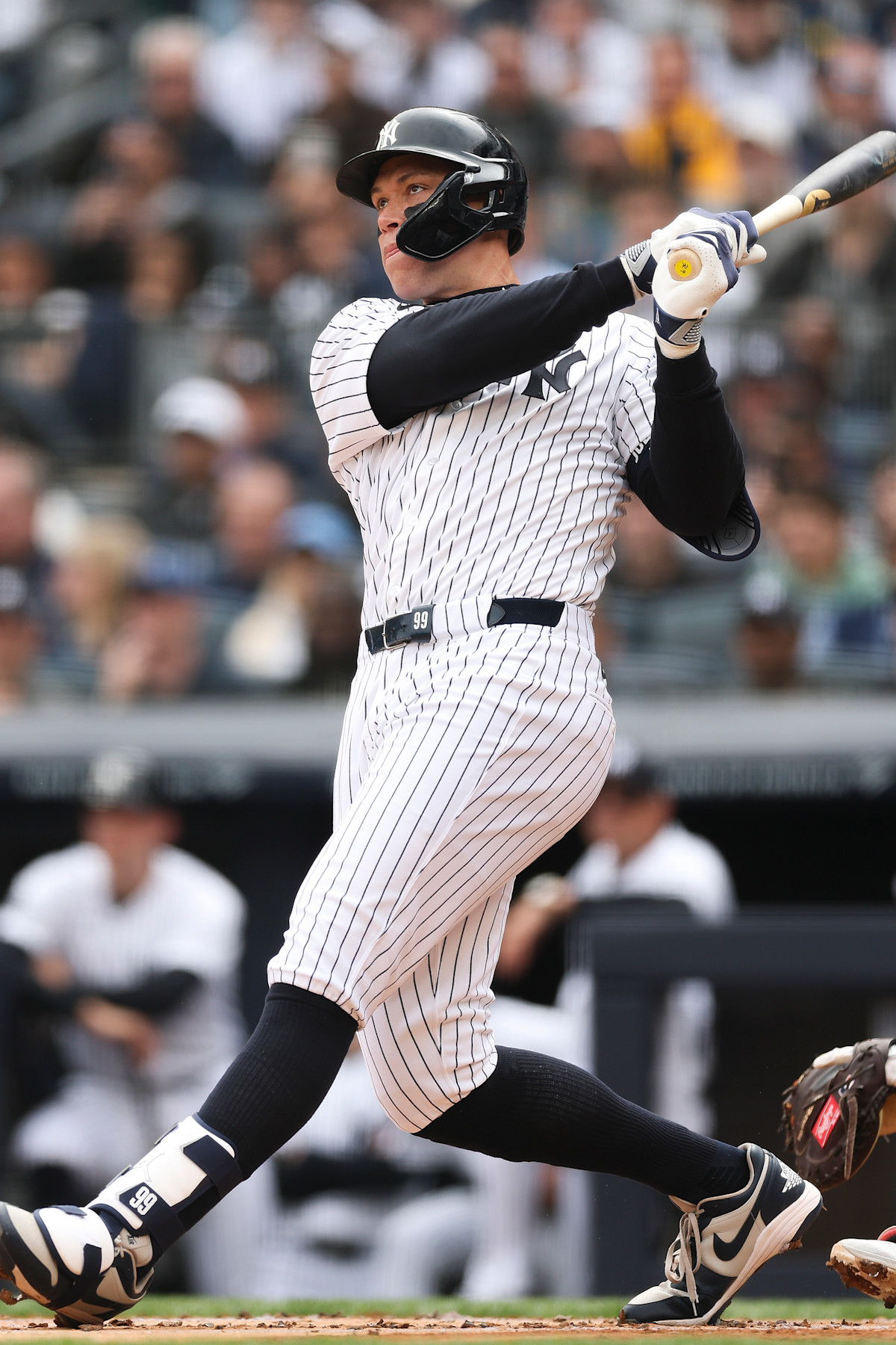 Aaron Judge in a New York Yankees uniform