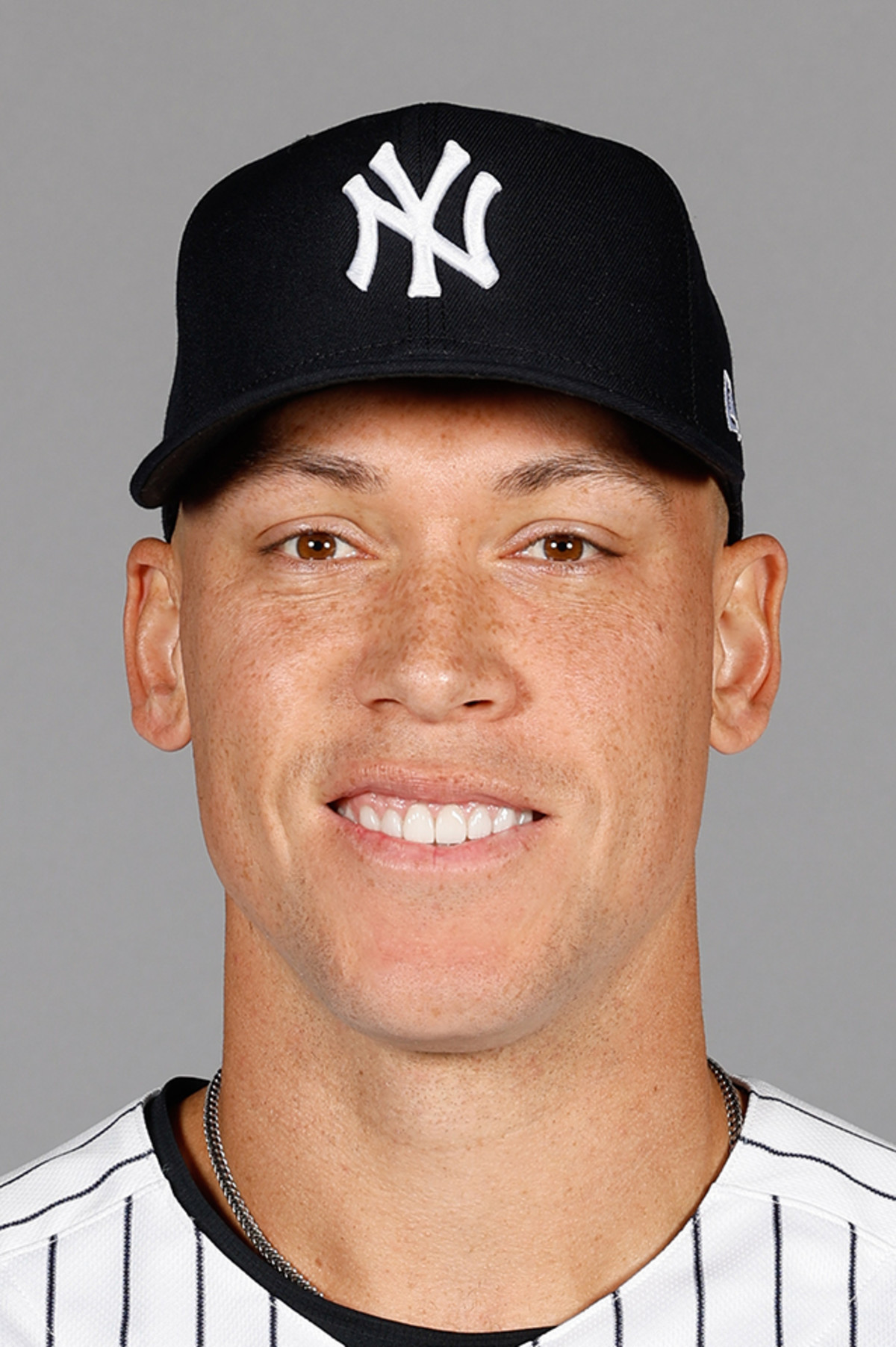 Official MLB portrait of New York Yankees captain Aaron Judge