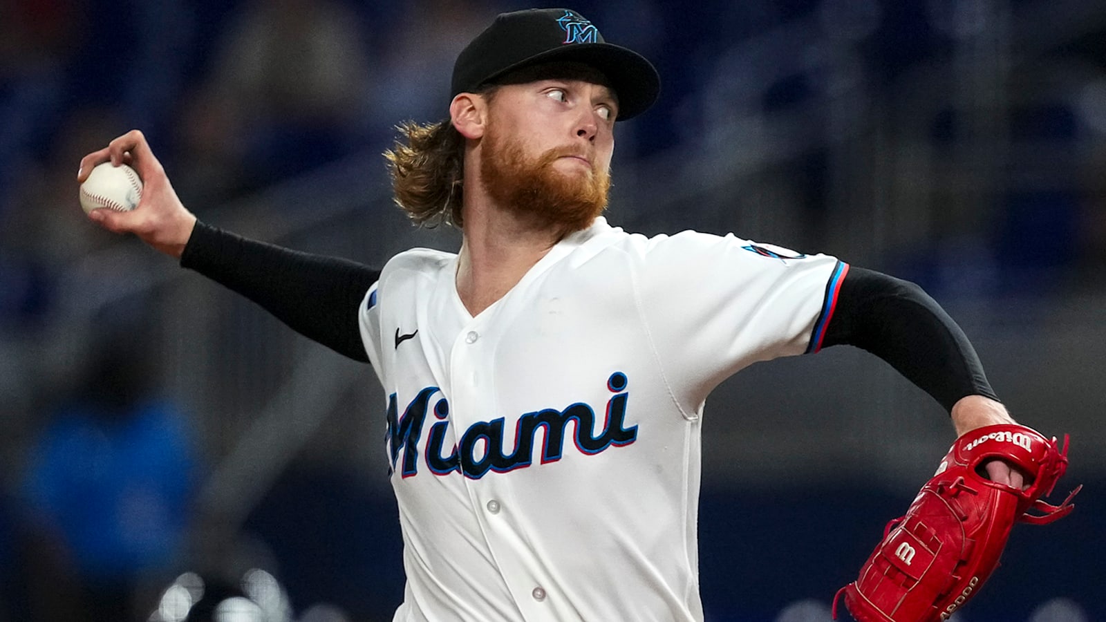 Marlins Host Mariners at loanDepot Park Behind Max Meyer