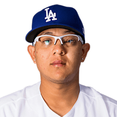 Julio Urías in 2020