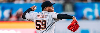 Framber Valdez Tigers strikeouts under prop vs Twins April 8 2026