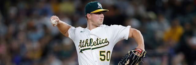 Jack Perkins, Athletics right-handed starting pitcher, on the mound