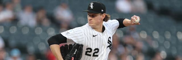 Noah Schultz, Chicago White Sox left-handed starting pitcher, on the mound