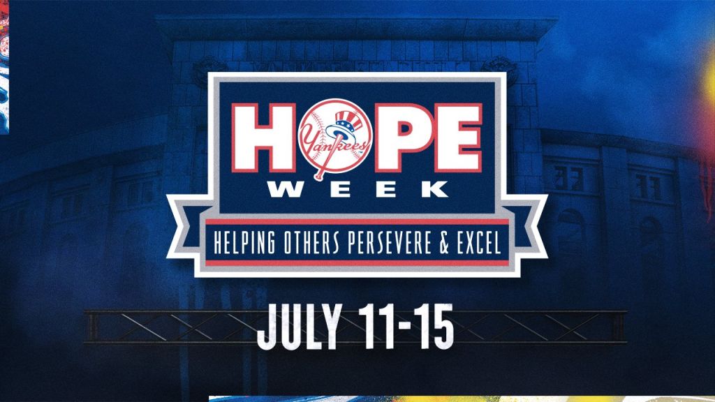 New York Yankees continue HOPE Week with 162 Days of Catch on Day 5